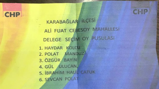 CHP'de o sandıkta gökkuşaklı birlik mesajı!