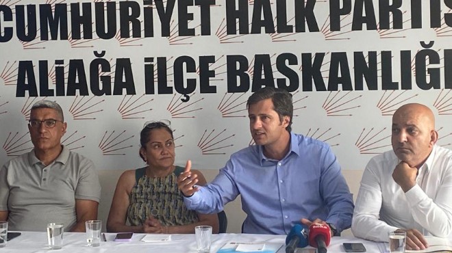 CHP den Aliağa da  asbestli gemi  masası: AK Parti ye sert tepkiler ve mücadele vurgusu!