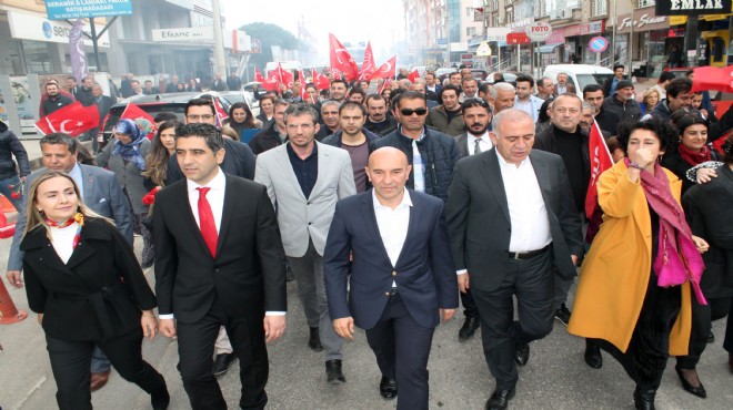 CHP'den Menderes'te gövde gösterisi