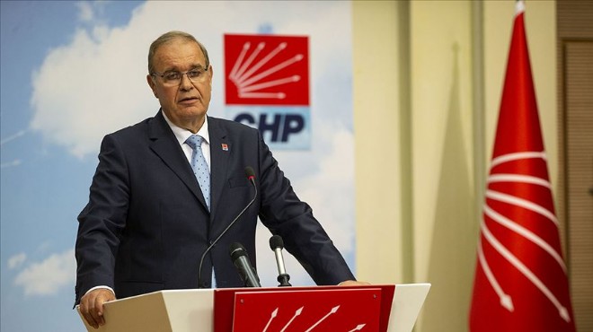 CHP den  görevden alma  açıklaması