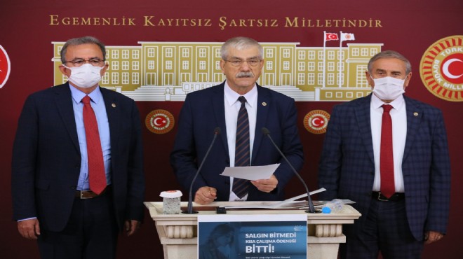 CHP den  kısa çalışma ödeneği  çağrısı