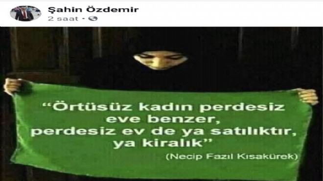 CHP'li Bakan açıkladı: 'O müdür' öğretmen olarak görevde!