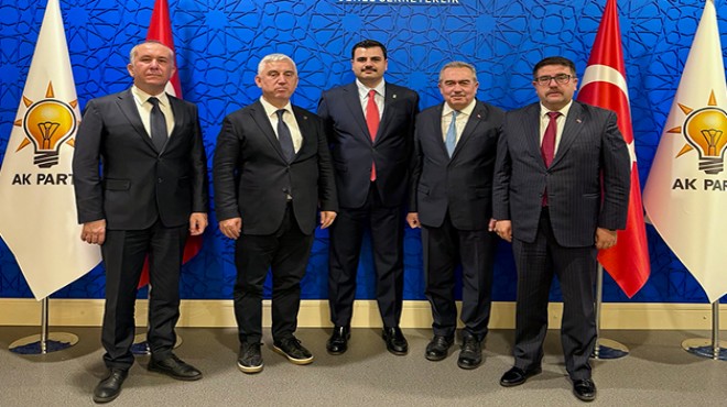 CHP li Başkan dan  AK Partili İnan a ziyaret  açıklaması