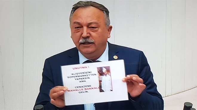 CHP li Bayır dan TBMM de  Erdal Bakkal lı gönderme!