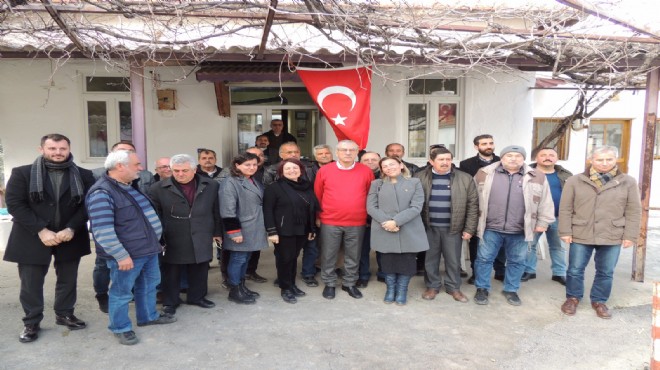 CHP'li Beko Karaburun'da sahaya indi!