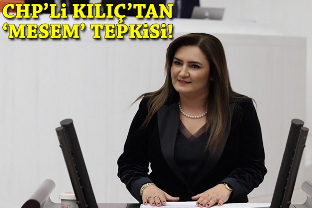 CHP'li Kılıç'tan MESEM tepkisi!