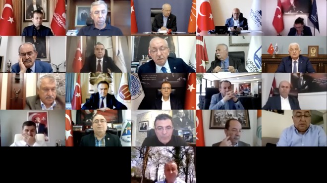 CHP Lideri'nden başkanlarla online zirve: Soyer ne mesaj verdi?