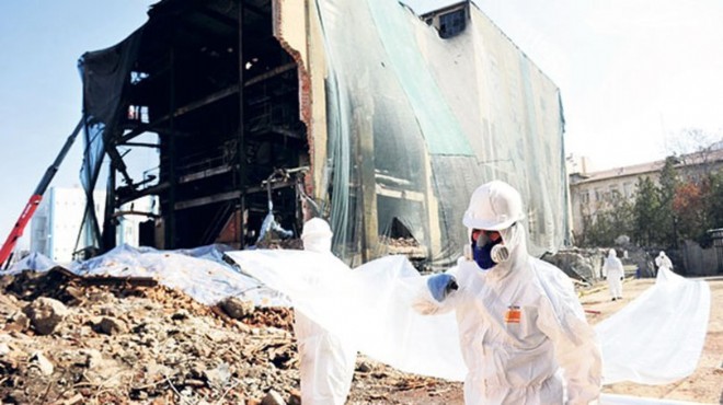 CHP li Polat tan  asbest  uyarısı: Dönüşüm felakete dönüşmesin!