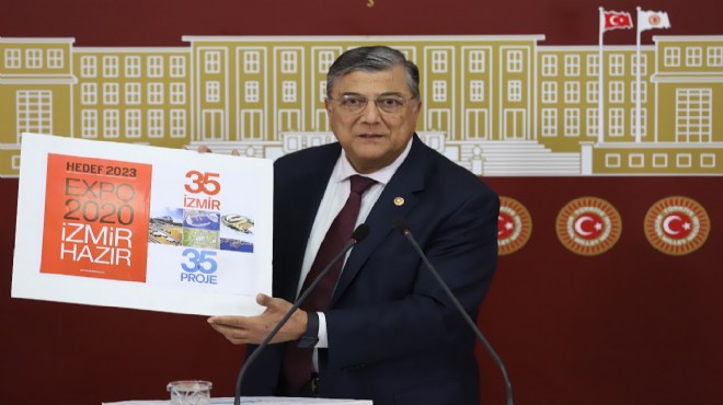 CHP li Sındır dan TBMM de iktidara  35 İzmir 35 Proje  salvosu!