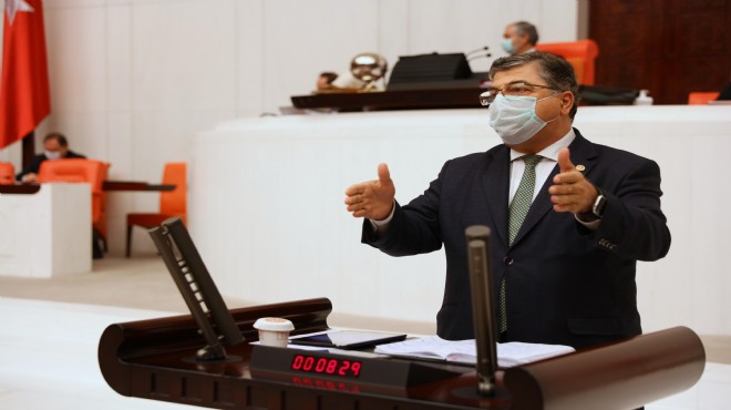 CHP'li Sındır deprem konutları hakkındaki iddiaları Meclis'e taşıdı