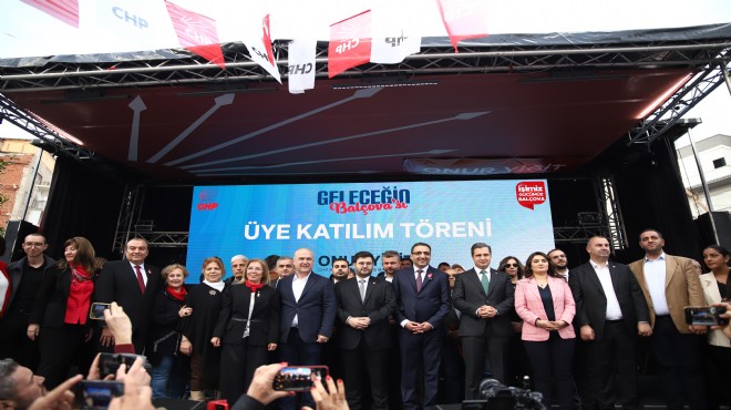 CHP li Yiğit ten Balçova da gövde gösterisi!