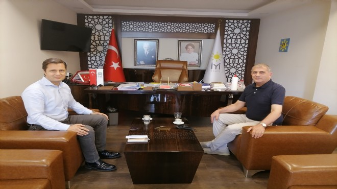 CHP'li Yücel'den İYİ Parti'ye 'geçmiş olsun' ziyareti