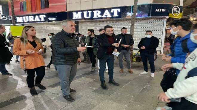 CHP li gençlerden mumlu protesto!