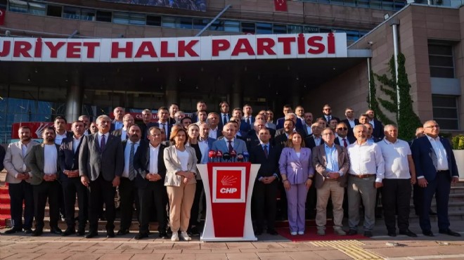 CHP nin 81 il başkanından ortak açıklamada  Aslanoğlu  vurgusu!