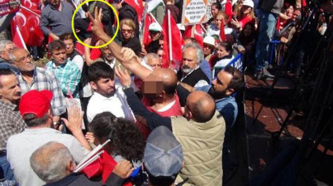 CHP'nin Çorum mitinginde olay: Rabia işareti yapınca…