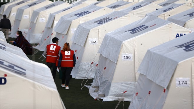 Çadır kentlerde güvenlik ve Kovid-19 tedbirleri üst seviyede