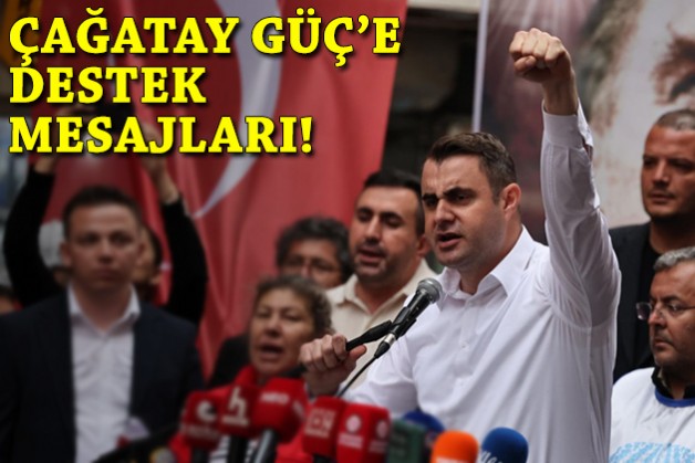 Çağatay Güç'e destek mesajları!