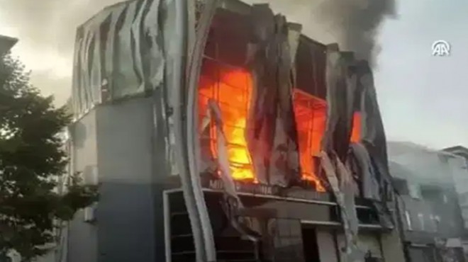 Bakanlıktan yangın açıklaması:7 kişi açığa alındı