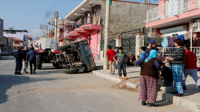 Can pazarı! Traktör devrildi: 9 yaralı