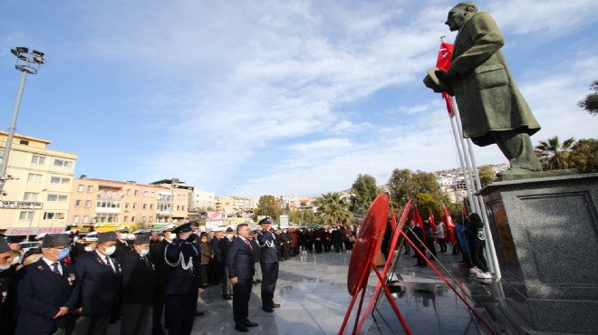 Çanakkale Şehitleri Bayraklı'da unutulmadı