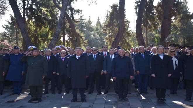 Çanakkale şehitleri İzmir de anıldı