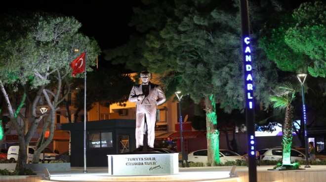 Çandarlı’nın yeni Cumhuriyet Meydanı Deniz Seki ile açılıyor