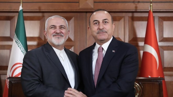 Çavuşoğlu, İranlı mevkidaşı Zarif ile görüştü