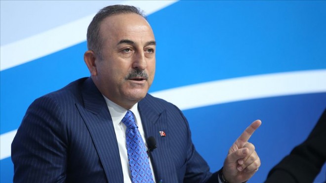 Çavuşoğlu dan Yunanistan a  Libya  tepkisi