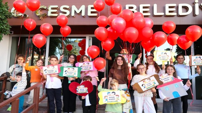 Çeşme de 1. Çocuk Hakları Çalıştayı düzenlendi