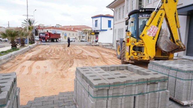 Çeşme'de altyapı harekatı!