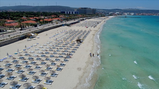 Çeşme de bayram hedefi: 1 milyon turist!