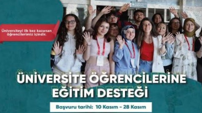 Çeşme de belediyeden üniversitelilere destek
