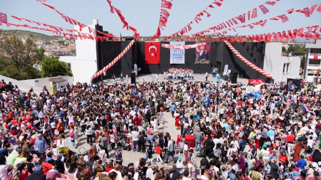 Çeşme'de dolu dolu 23 Nisan!