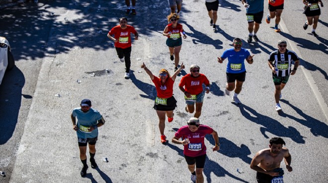 Çeşme de yarı maraton heyecanı