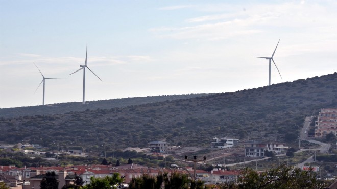 Çeşme'deki RES planları için flaş karar!