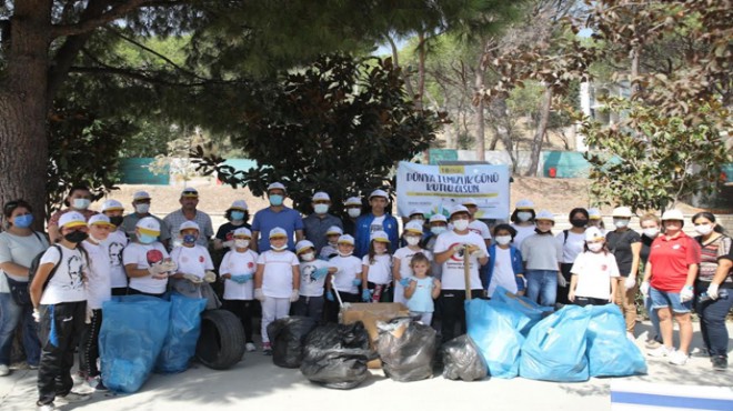 Bergama'da farkındalık yaratan temizlik