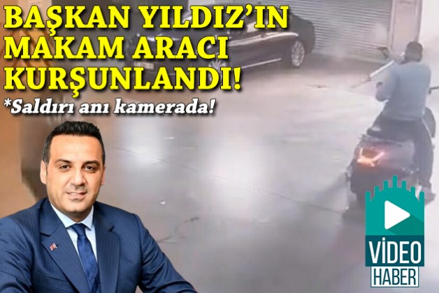 Çiğli Belediye Başkanı Yıldız'ın makam aracı kurşunlandı!