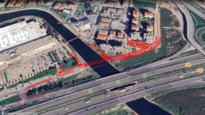 Çiğli de 15 dakikalık yol 1 dakikaya inecek!