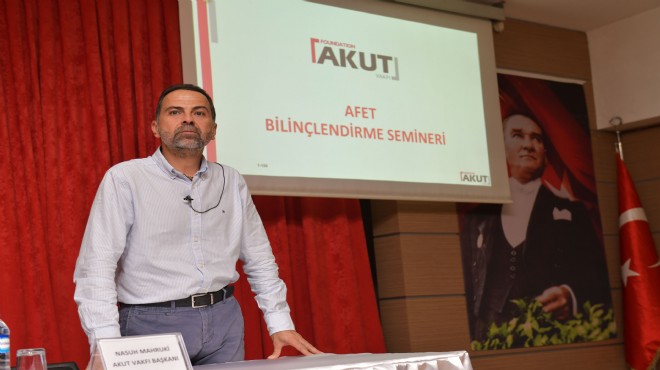 Çiğli de Mahruki’den  deprem  semineri