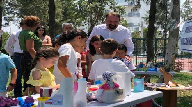 Çiğli'de çocuklara ekolojik atölye