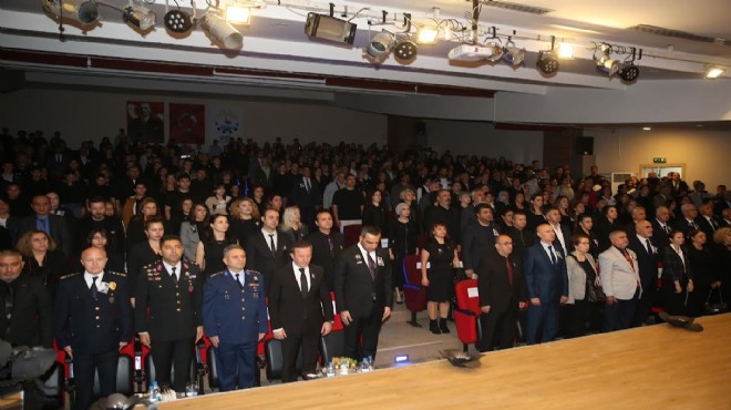 Çiğli de 10 Kasım da duygu dolu anma