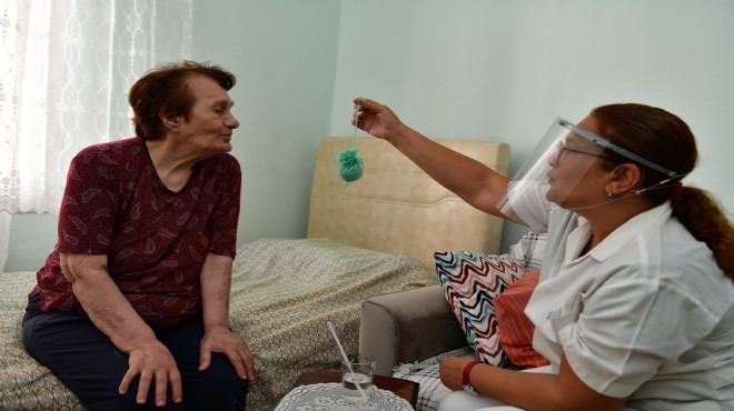 Çiğli'de 'evde dil terapisi' hizmeti