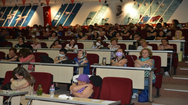 Çiğli'de meme kanserine karşı eğitim