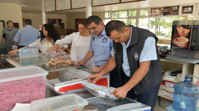 Çiğli de okul kantinlerine sıkı denetim