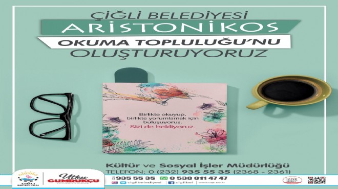 Çiğli de okuma günleri başlıyor