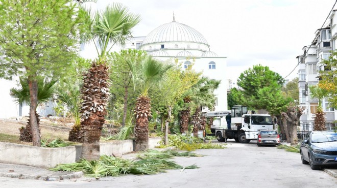 Çiğli de sonbahar mesaisi