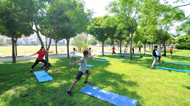 Çiğli'de taekwondo açık havaya taşındı!