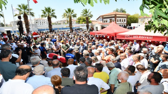 Çiğli'de yas günü: Metin Solak'a veda...