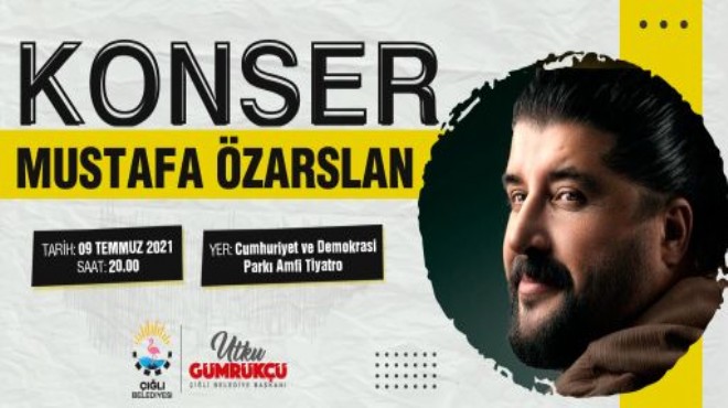 Çiğli de yaz konserleri yola çıkıyor!