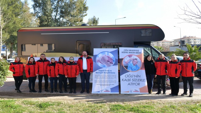 Çiğli den Elazığ a özel ekiple  temiz  destek